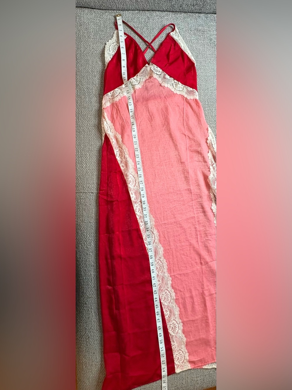 Free People Intimately Lace Accent Slip Maxi Dress Medium Brand New With Tags - Picture 6 of 16